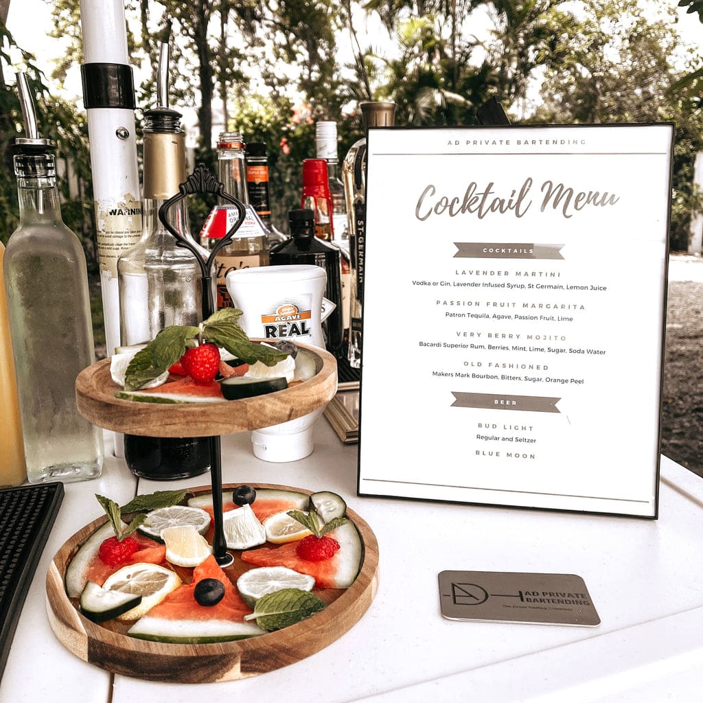 AD Private Bartending — Events & Extras in Miami