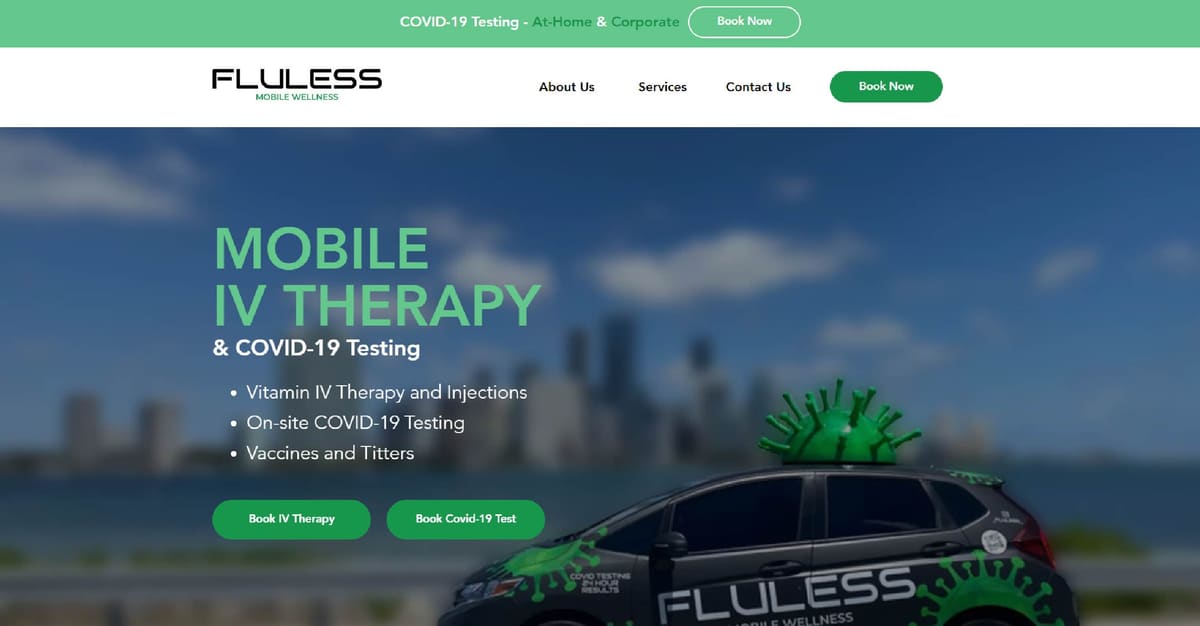 FLULESS Mobile Wellness — Wellness & Fitness in Miami