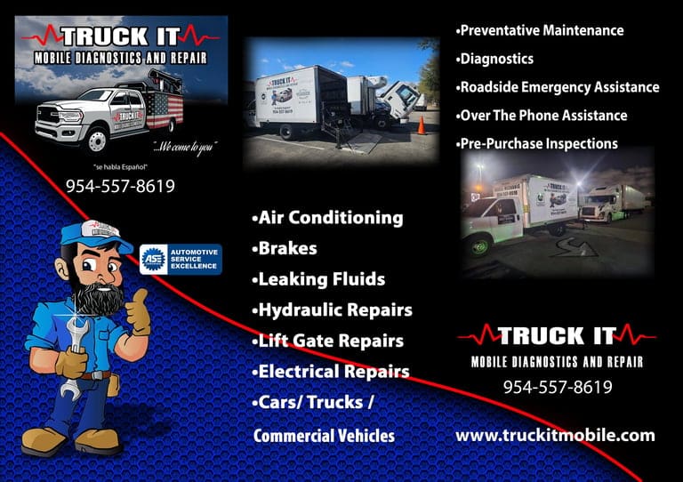 Truck It Mobile Diagnostics And Repairs — Home & Auto in Fort Lauderdale